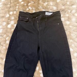 Rag & Bone Black Denim Pants